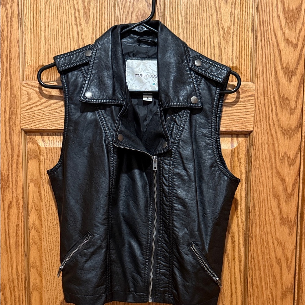 Maurices Sleek Black Vest